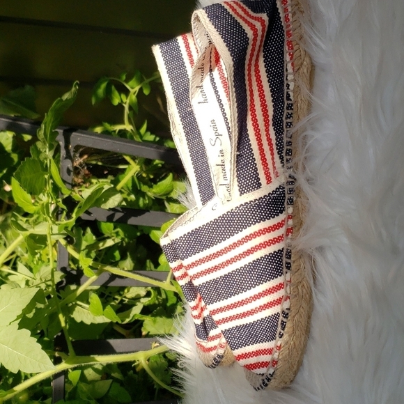 LARA ESPADRILLE Red White Blue 37 - Picture 5 of 8